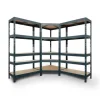 AR Shelving Rivet Set 180 x 180 x 180 x 45 cm mit 5 HDF-Böden Anthrazit* Kellerregale|Metallregale