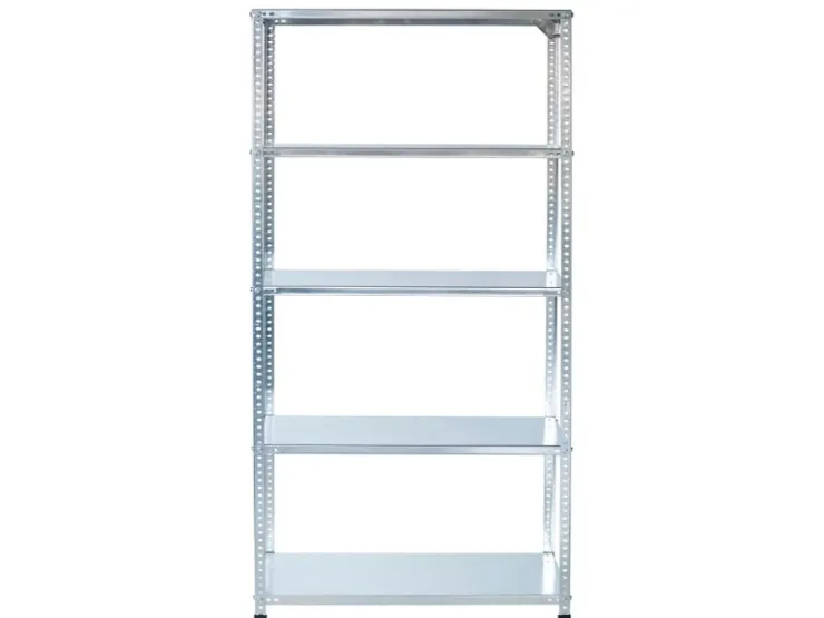 AR Shelving Schraubregal Verzinkt 200 x 100 x 50 cm 5 Böden 100 kg* Kellerregale|Metallregale