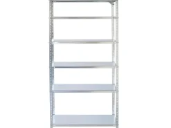 AR Shelving Schraubregal Verzinkt 200 x 100 x 50 cm 6 Böden 100 kg