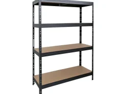AR Shelving Schwerlast-Steckregal Rivet L 180cm x 120cm x 45cm 4B FSC®