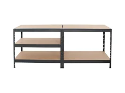 AR Shelving Schwerlast-Steckregal Rivet M 180cm x 90 cm x 40cm 5B FSC®* Aufbewahrung