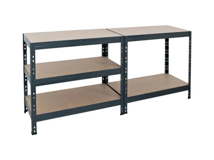 AR Shelving Schwerlast-Steckregal Rivet M 180cm x 90 cm x 40cm 5B FSC®* Aufbewahrung