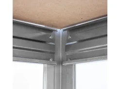 AR Shelving Schwerlast-Steckregal Bullrack Rivet 200 x 200 x 60 cm FSC®