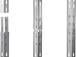 AR Shelving Schwerlast-Steckregal Rivet 180 cm x 90 cm x 45 cm 4 Böden* Kellerregale