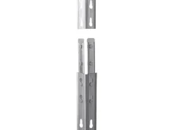 AR Shelving Schwerlast-Steckregal Rivet 180 cm x 120 cm x 45 cm 4 Böden Verzinkt