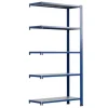 AR Shelving T Profile Zusatzmodul Blau & Verzinkt 250x80x40 cm 5 Böden 180 kg* Büroregale