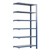 AR Shelving T Profile Zusatzmodul Blau & Verzinkt 250x80x30 cm 6 Böden 180 kg* Büroregale