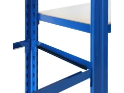 AR Shelving T Profile Zusatzmodul Blau & Verzinkt 250x80x30 cm 6 Böden 180 kg* Büroregale
