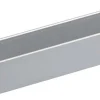 Arcansas U-Profil Aluminium 21 mm x 21 mm x 1.000 mm Silber