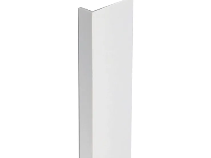 Arcansas Winkelprofil ungleichschenklig PVC 40 mm x 10 mm x 1.000 mm