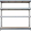 AR Shelving AR-Shelving Bullrack-Rivet Schwerlast-Steckregal 200 x 200 x 60 cm Verzinkt FSC®