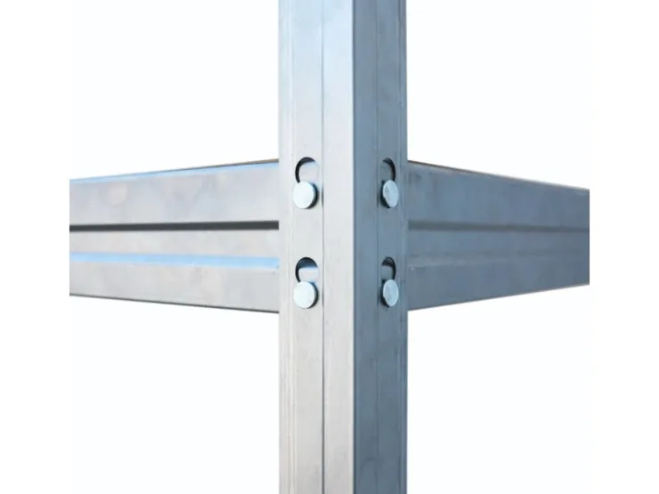 AR Shelving AR-Shelving Bullrack-Rivet Schwerlast-Steckregal 200 x 200 x 60 cm Verzinkt FSC®