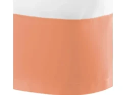 Arsvita Bistrogardine mit Schlaufen 150 cm x 45 cm Orange Rot* Vitrinen