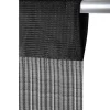 Arsvita Fadenvorhang Fadengardine Gardine Vorhang Prince 90 cm x 250 cm Schwarz