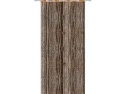 Arsvita Fadenvorhang Fadengardine Gardine Vorhang Metall-Optik 140 cm x 250 cm Ösen