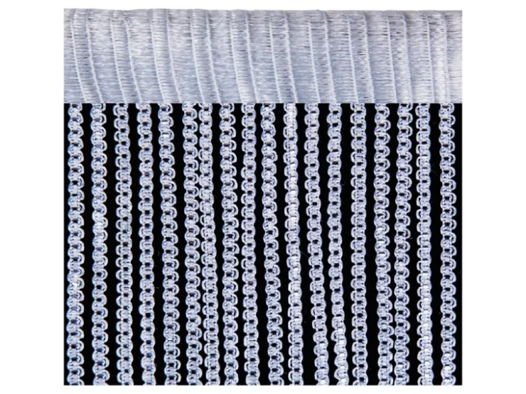 Arsvita Fadenvorhang Metall Optik Gardine Vorhang Lurex Universalband 140 cm x 250 cm* Türvorhänge