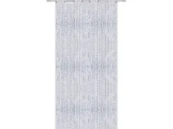 Arsvita Fadenvorhang Trennvorhang Dekoschal Gardine Metall-Optik Ösen 140 cm x 250 cm