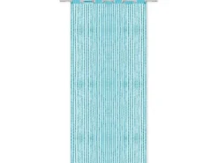 Arsvita Fadenvorhang Trennvorhang Dekoschal Gardine Metall-Optik Ösen 140 cm x 250 cm* Türvorhänge