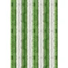 Arsvita Flauschvorhang Flauschgardine Vorhang 100 cm x 200 cm Unistreifen Grün Weiß