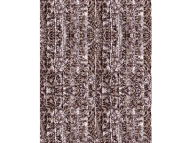 Arsvita Flauschvorhang Flauschgardine Vorhang 90 cm x 220 cm Meliert Beige Braun* Vorhänge|Gardinen