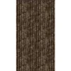 Arsvita Flauschvorhang Flauschgardine Vorhang 90 cm x 220 cm Unistreifen Braun* Türvorhänge