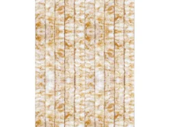 Arsvita Flauschvorhang Flauschgardine Vorhang 90 cm x 200 cm Meliert Beige Weiß* Türvorhänge