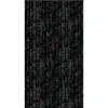 Arsvita Flauschvorhang Flauschgardine Vorhang 140 cm x 220 cm Unistreifen Schwarz