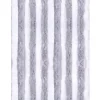 Arsvita Flauschvorhang Flauschgardine Vorhang 100 cm x 200 cm Unistreifen Hellgrau Weiß* Türvorhänge