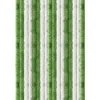 Arsvita Flauschvorhang Flauschgardine Vorhang 100 cm x 220 cm Unistreifen Grün Weiß
