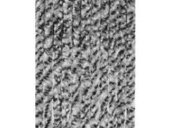Arsvita Flauschvorhang Flauschgardine Vorhang 90 cm x 220 cm Meliert Schwarz Grau Weiß