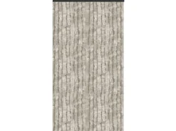 Arsvita Flauschvorhang Flauschgardine Vorhang 100 cm x 200 cm Unistreifen Grau* Türvorhänge