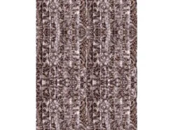 Arsvita Flauschvorhang Flauschgardine Vorhang 100 cm x 220 cm Meliert Beige Braun