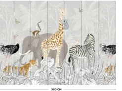 Art for the Home Fototapete Kids jungle 280 x 300 cm* Fototapeten