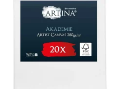 Artina Akademie Keilrahmen 20x20cm FSC 20tlg* Künstlerzubehör