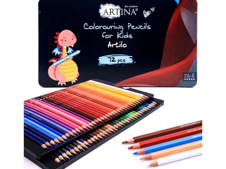 Artina Artilo kids/school Buntstifte 72er Set* Künstlerfarben