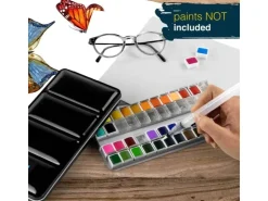 Artina Colaro Leerkasten für Aquarellfarbe mit 48 Näpfen* Künstlerfarben