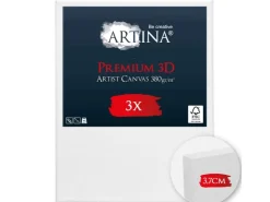 Artina Premium 3D Keilrahmen 18x24cm FSC 3tlg* Künstlerzubehör