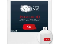 Artina Premium 3D Keilrahmen 60x60cm FSC 5tlg