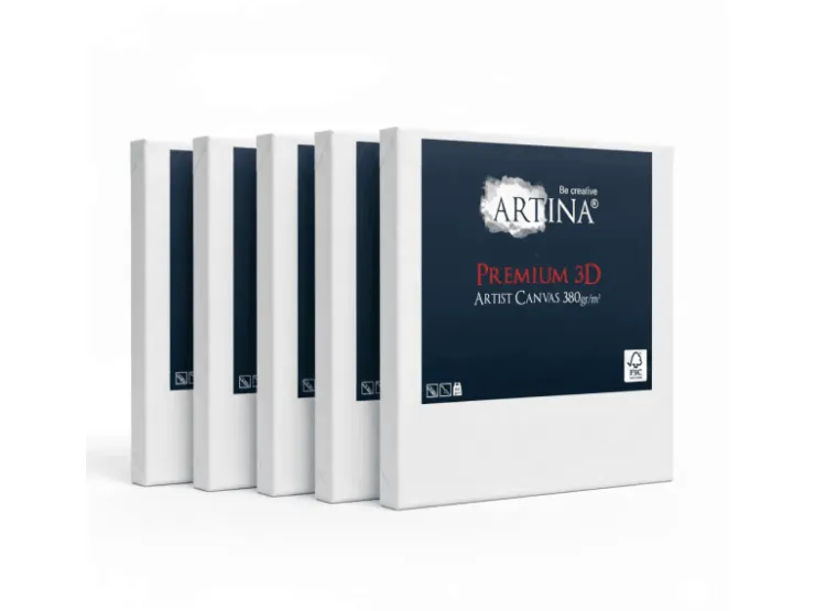 Artina Premium 3D Keilrahmen 40x50cm FSC 5tlg