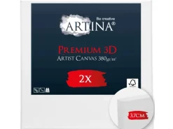 Artina Premium 3D Keilrahmen 25x25cm FSC 2tlg* Künstlerzubehör