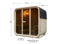 Artsauna Cube Fasssauna Fjora