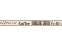 AS-Creation A.S. Création Borte selbstklebend Coffee Küche 5 m x 5 cm Braun