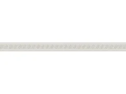 AS-Creation A.S. Création Borte selbstklebend Mäander 10,05 m x 4 cm Weiß-Grau* Bordüren
