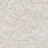 AS-Creation A.S. Création Tapete Blätter Grau und Beige 53 cm x 10,05 m AS-389243* Tapetenmuster