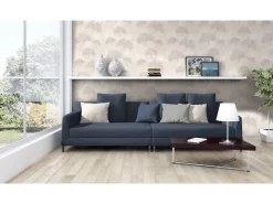 AS-Creation A.S. Création Vliestapete Designbook Ginkgoblatt Beige-Silber FSC®* Dekorative Tapeten