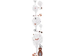 AS-Creation A.S. Création Vliestapete Kinderzimmer Waldtiere Wald Bär Fuchs Bunt Weiß FSC®