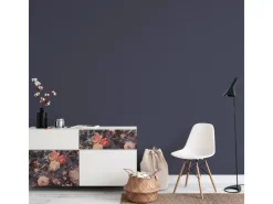 AS-Creation AS Creation Tapete Pop Up Panel Selbstklebend Blumen 250 x 52 cm Blau-Rosa FSC®