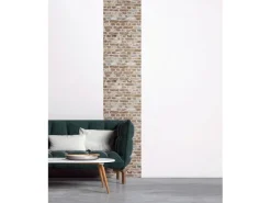 AS-Creation AS Creation Tapete Pop Up Panel Selbstklebend Steine 250 x 52 cm Braun-Grau FSC®* Bordüren