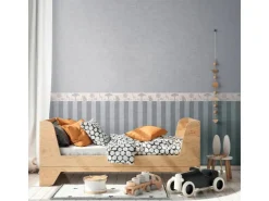 AS-Creation A.S. Creation Vlies-Bordüre Tiere 5 m x 0,13 m Beige-Grau-Blau FSC®* Bordüren