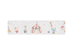 AS-Creation A.S. Creation Vlies-Bordüre Zirkus 5 m x 0,13 m Bunt-Beige FSC®* Bordüren